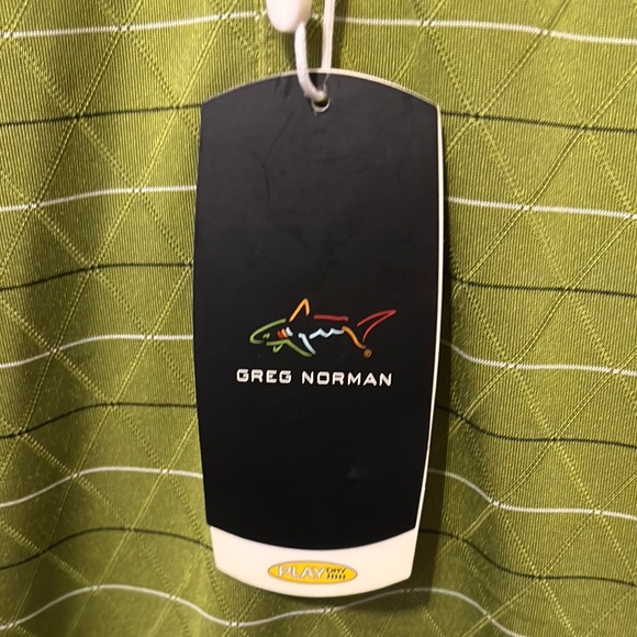 Greg Norman Collection Green Polo Shirt with Moisture-Wicking Fabric - Picture 2 of 8
